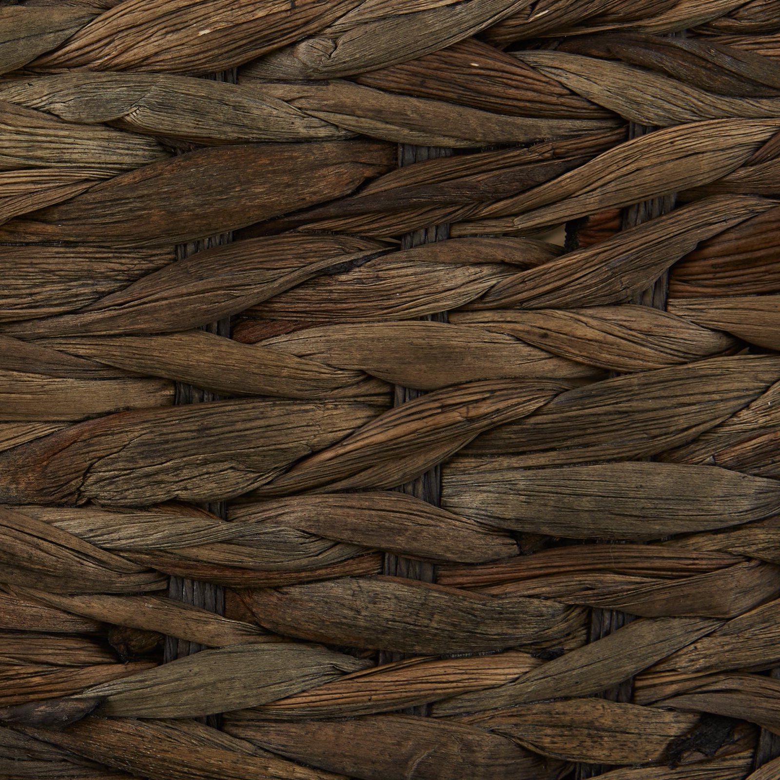 hyacinth pet storage basket, bone shaped, dark brown, medium 21x13x8"