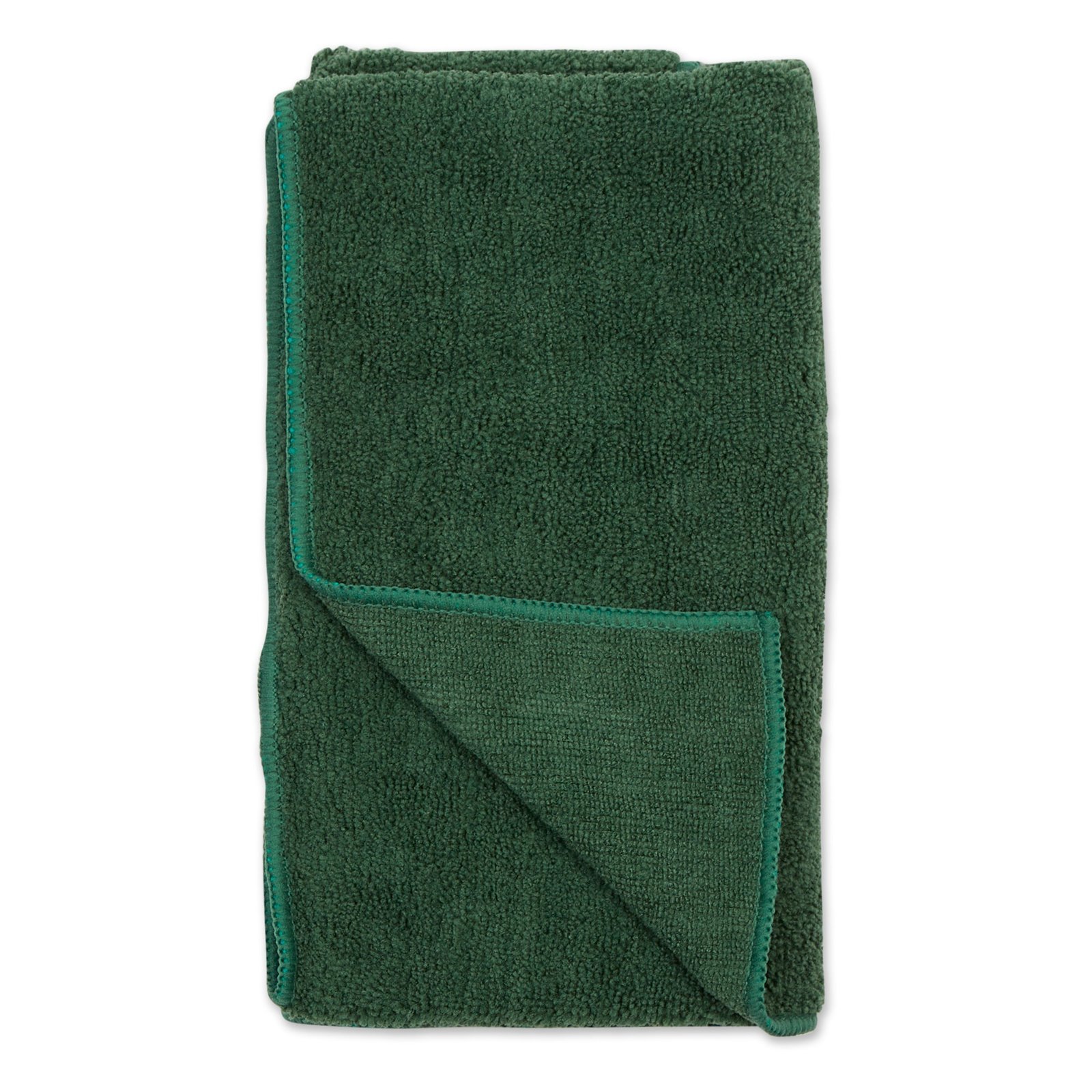 bone dry small pet towel set 3 pack embroidered paw, hunter green, 15x30"