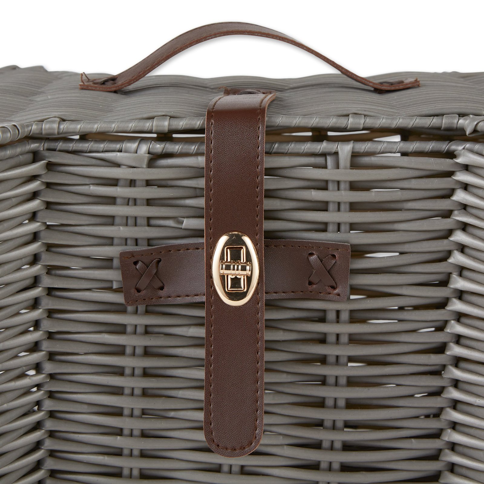 bone dry pet toy storage basket, bone shaped, gray, medium 21x13x8"