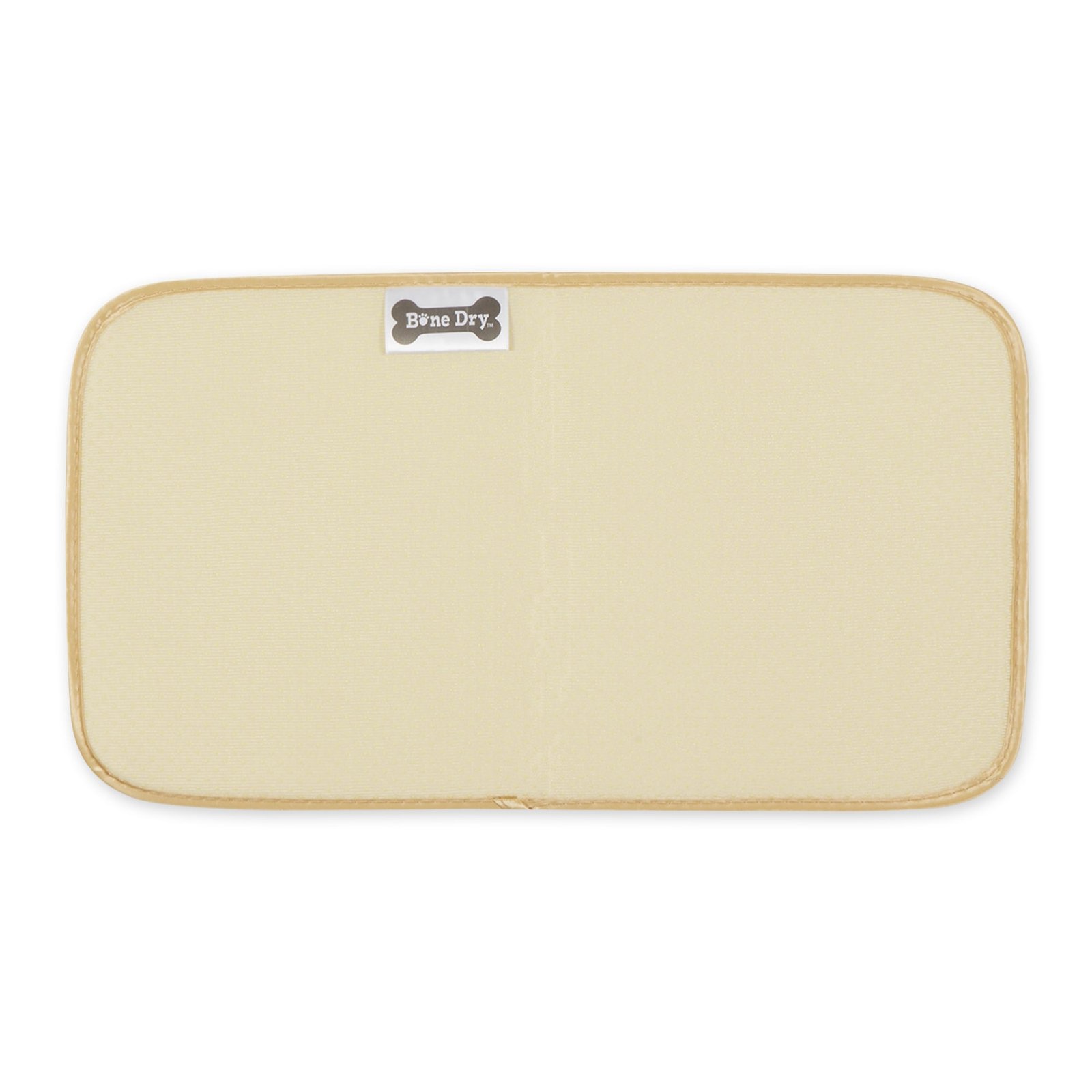 taupe printed trellis paw pet mat small