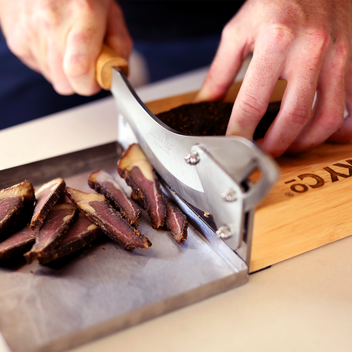 the jerky co. biltong slicer