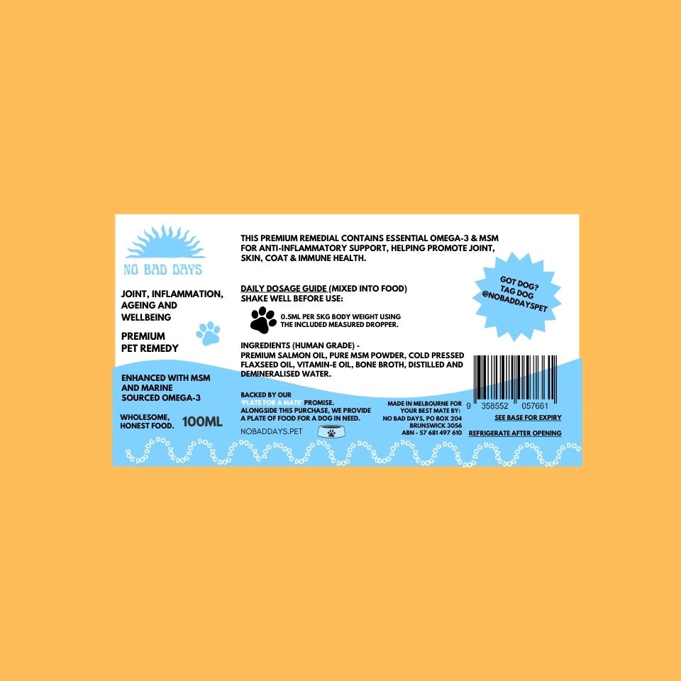 joint, ageing, pain and wellbeing remedy