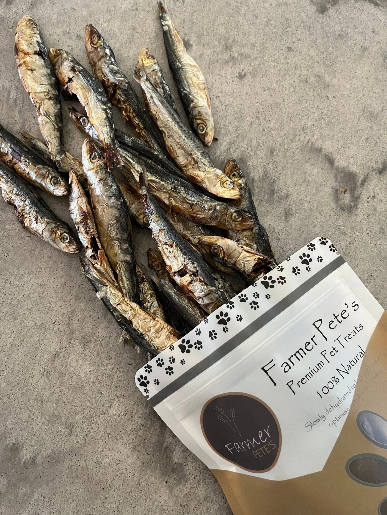 dehydrated pilchards