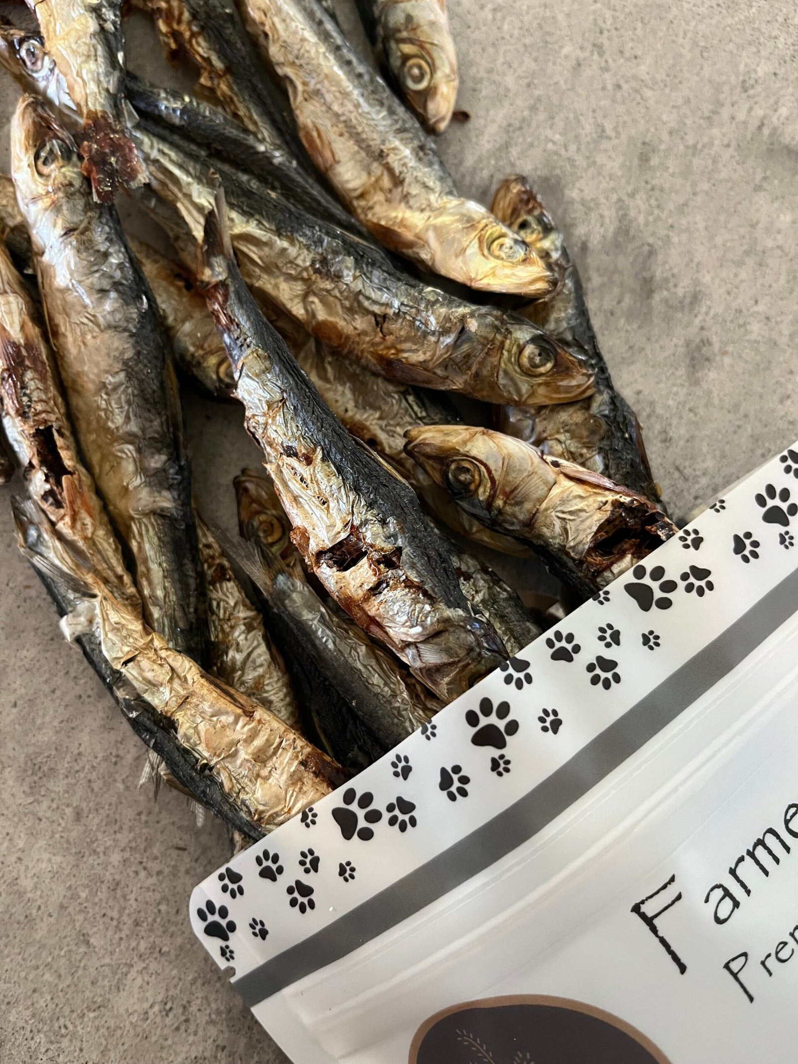 dehydrated pilchards