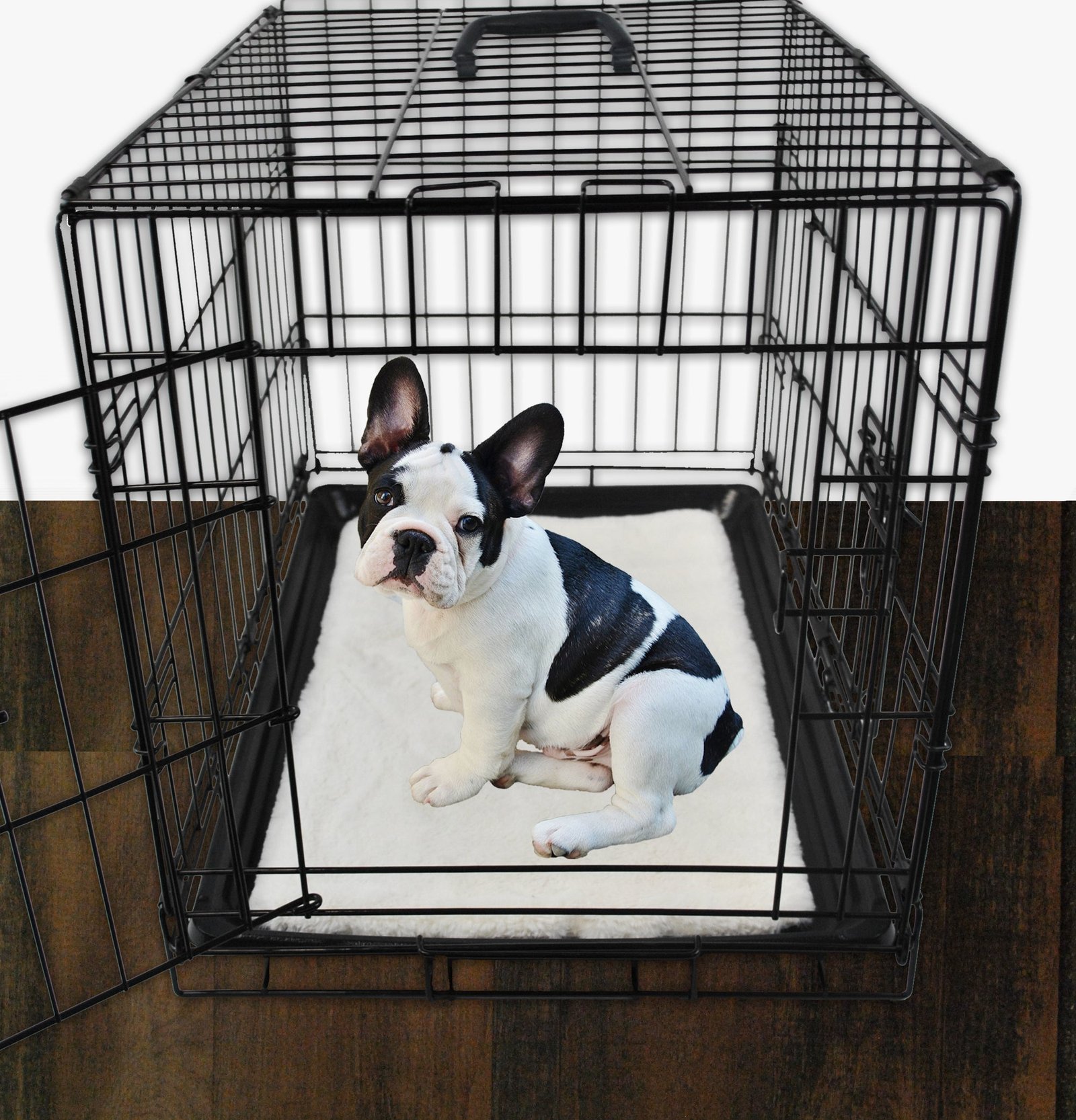 pet crate liner, faux fur, brown, xx large 27x42"