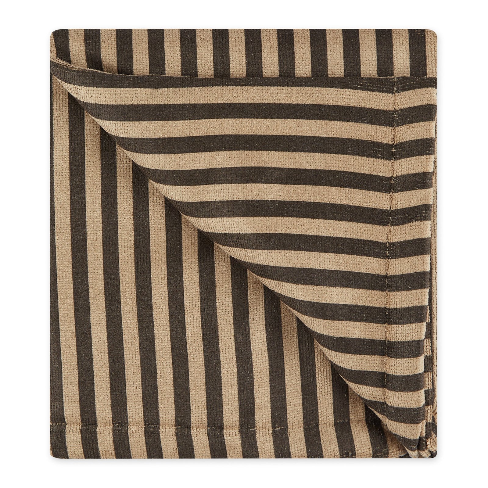bone dry stripe pet towel, absorbent microfiber, brown, large 41x23.5"