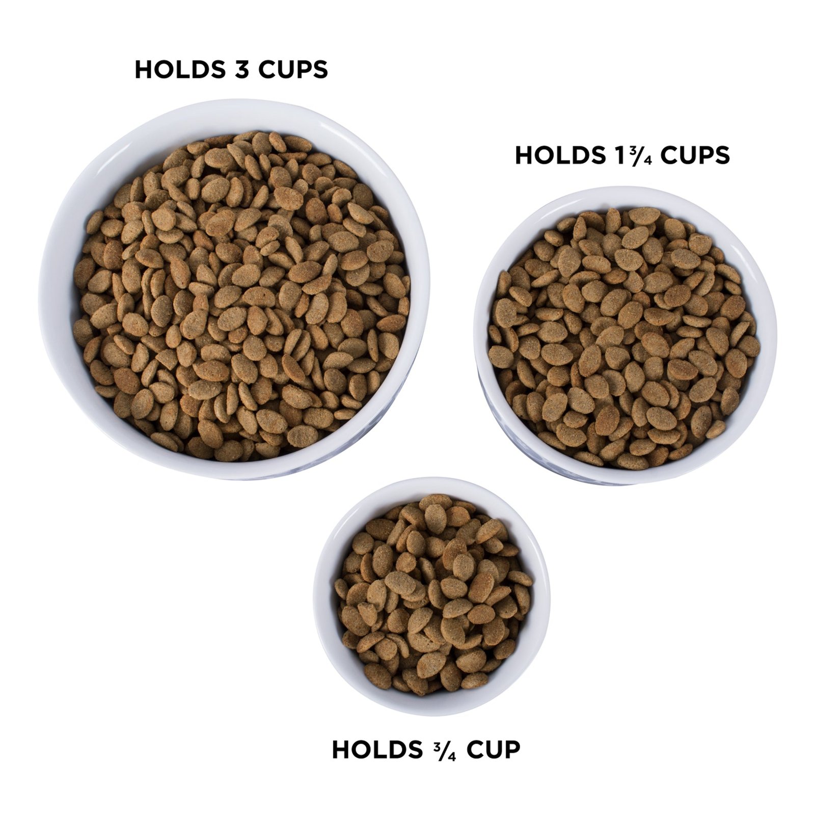 stars & stripes single pet bowl, large 3.75 c. capacity