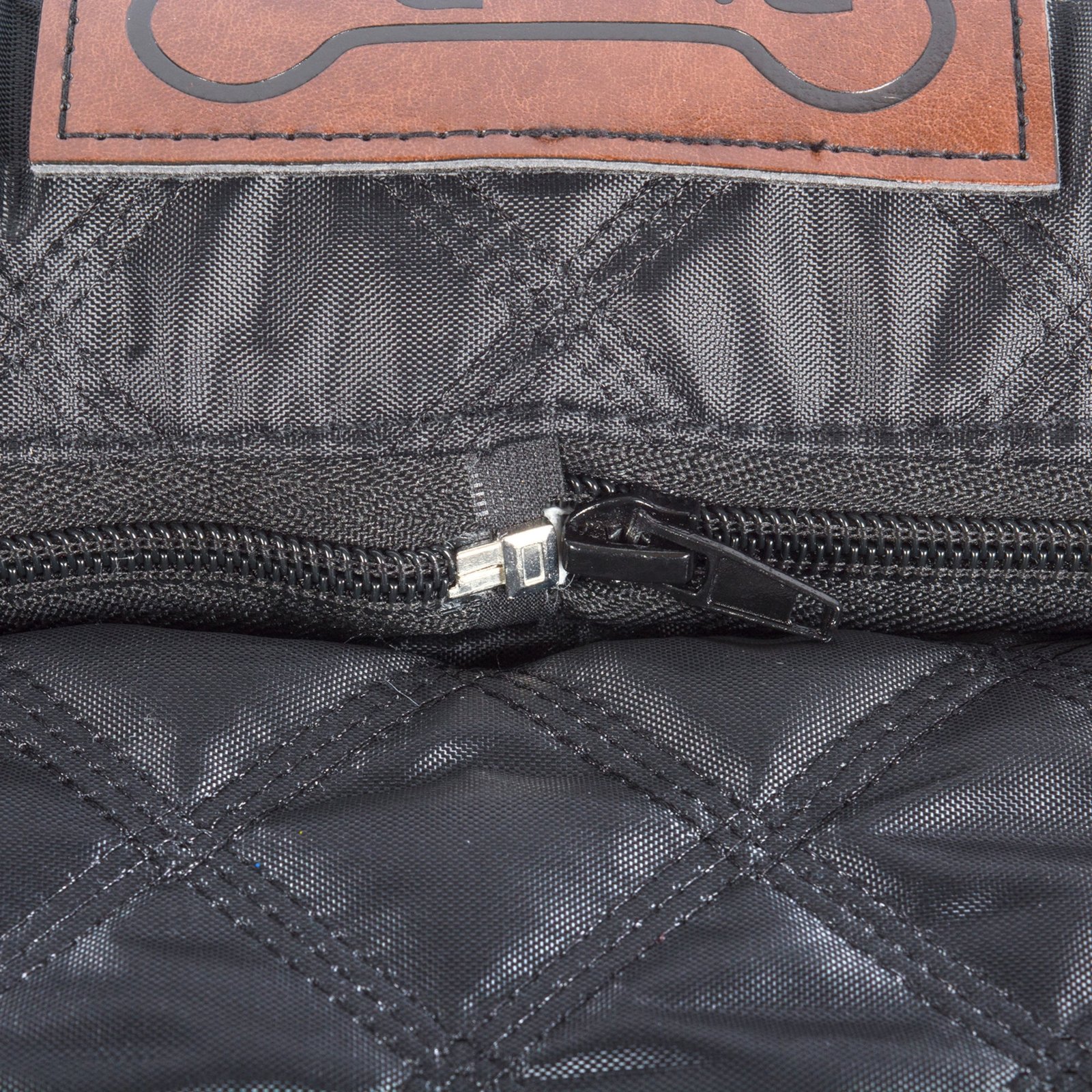 bone dry pet bed/mat, quilted border cushion, black, x large 26x39"