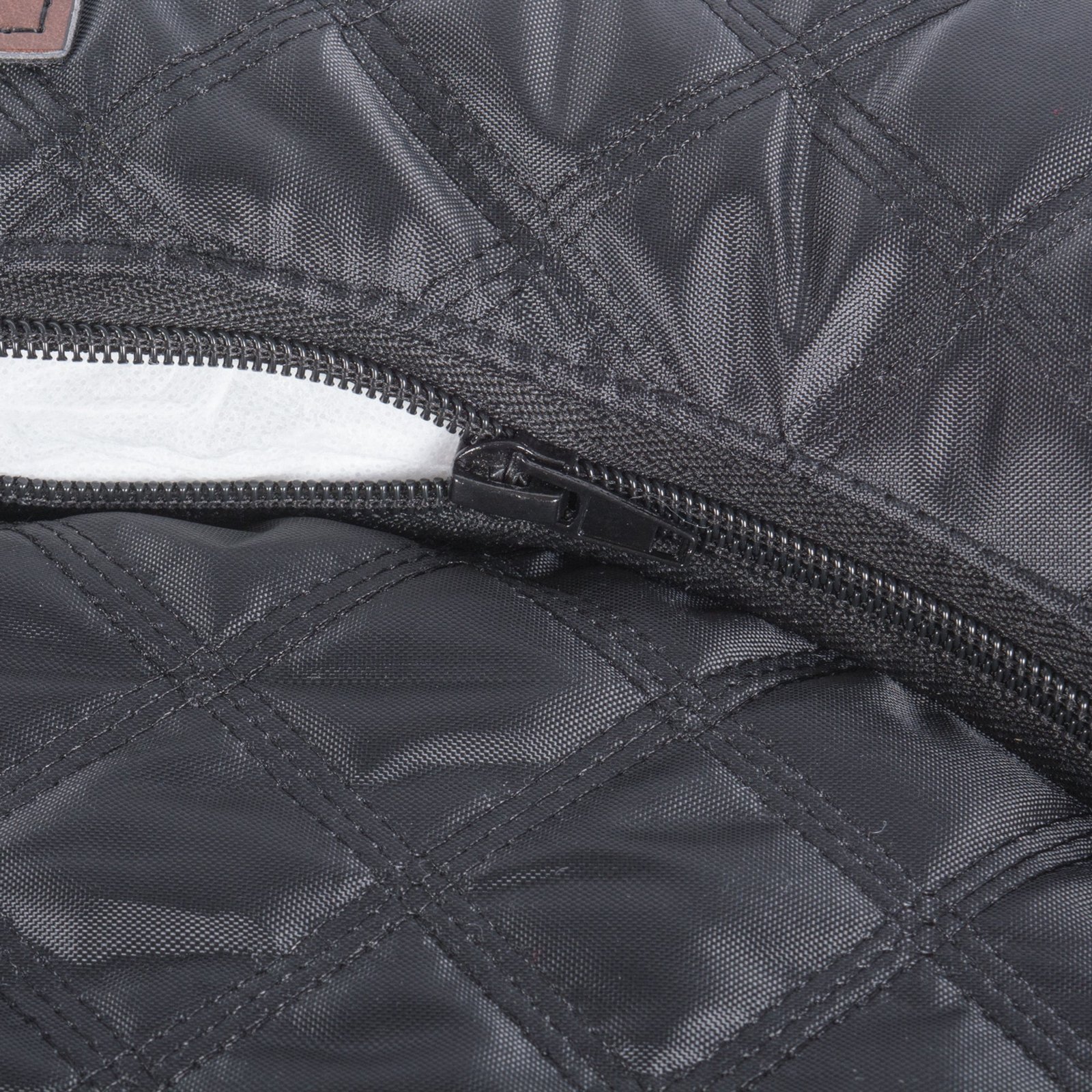 bone dry pet bed/mat, quilted border cushion, black, x large 26x39"