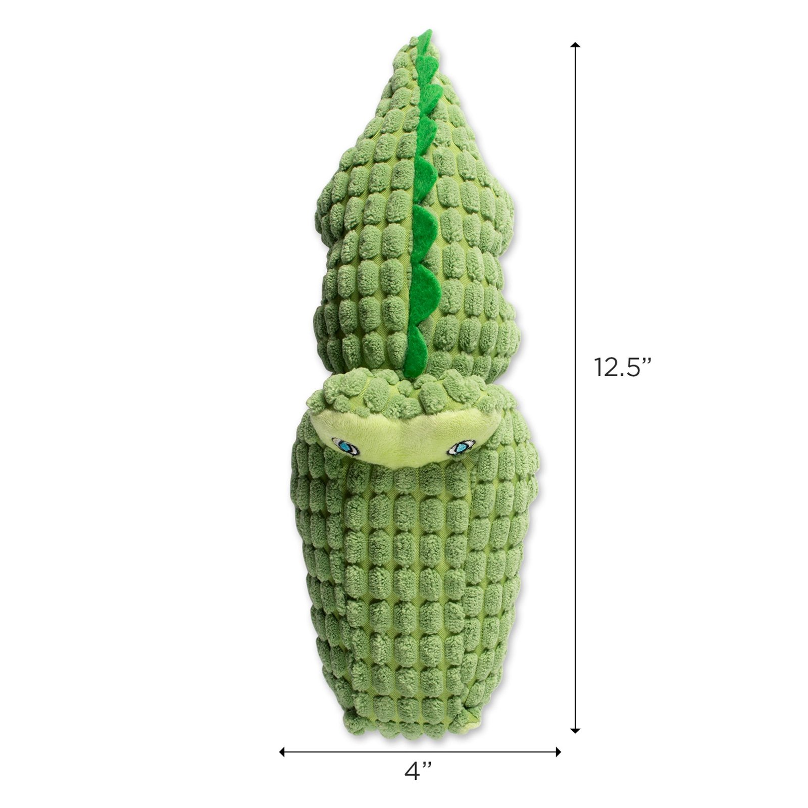 alligator plush with squeaker pet toy