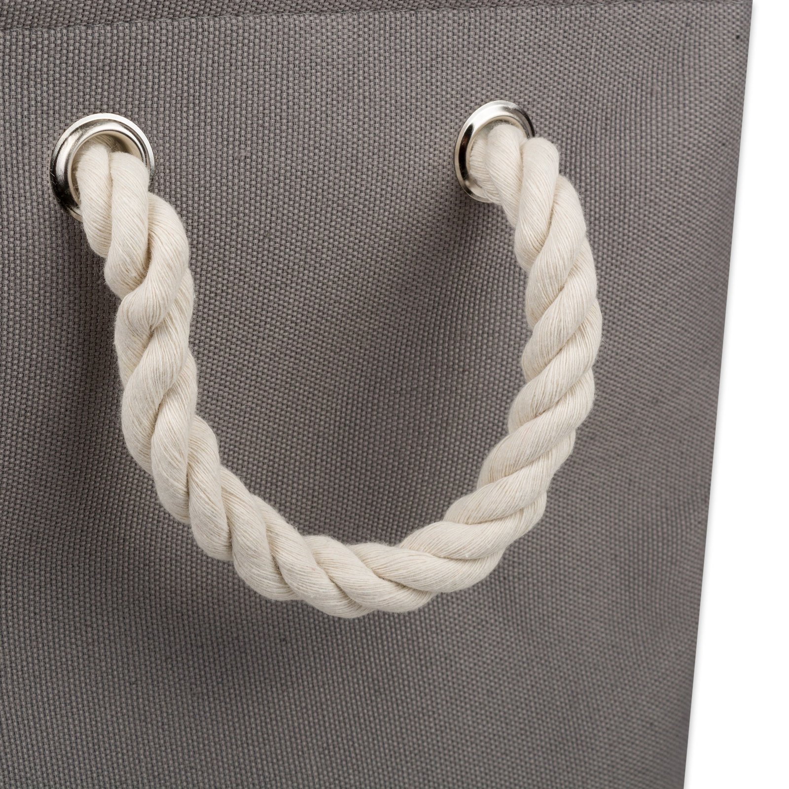 bone dry collapsible pet storage bin, paw print, gray, small 14x8x9"