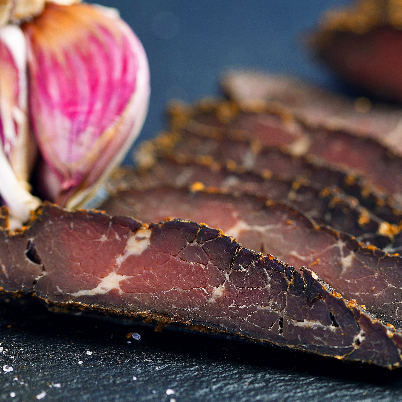 beef biltong garlic