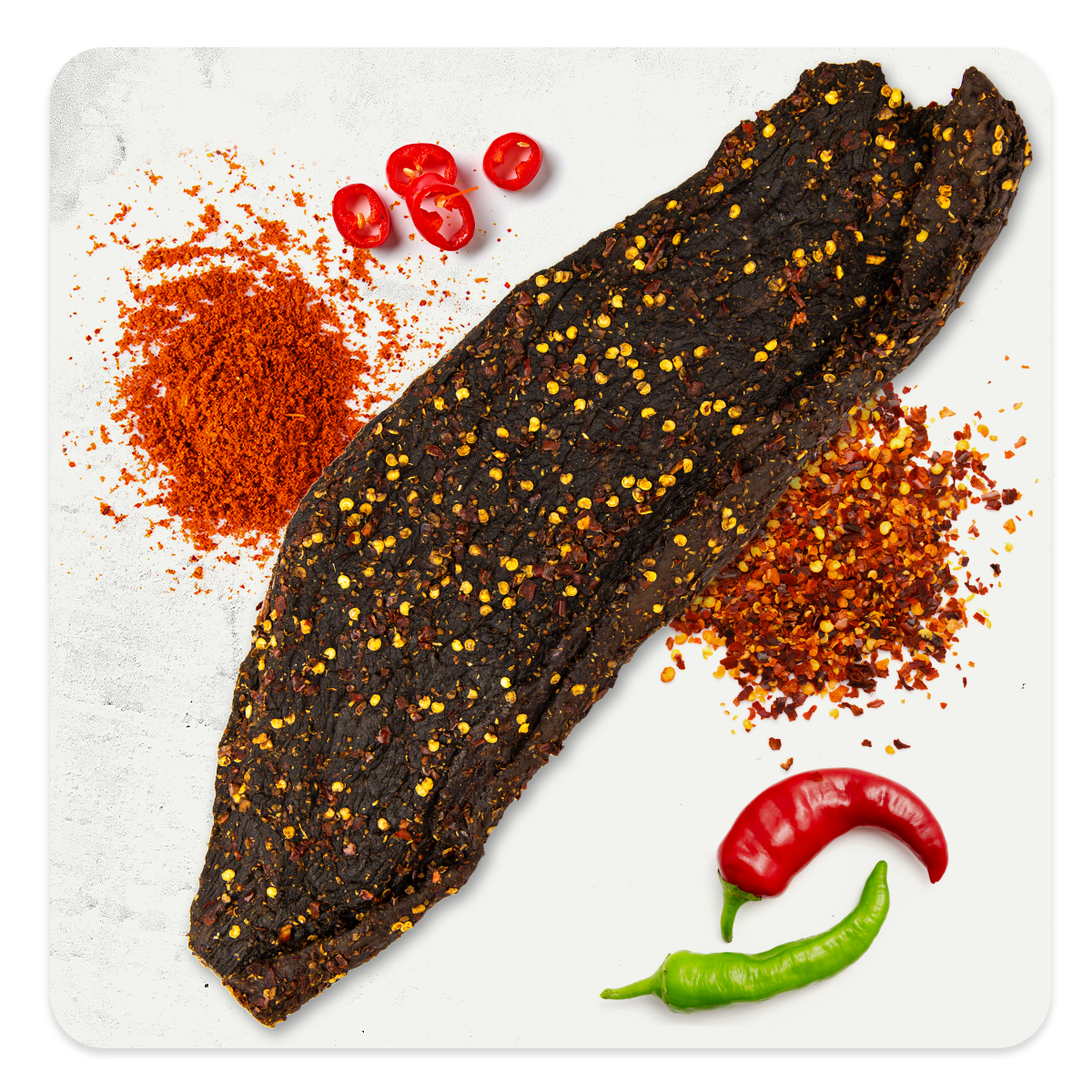 beef biltong chilli fatty