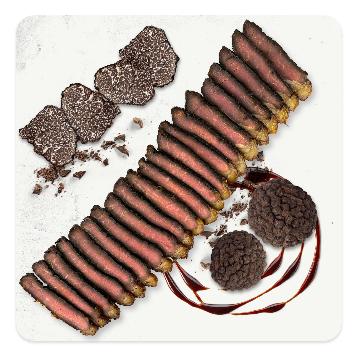 beef biltong exotic truffle fatty