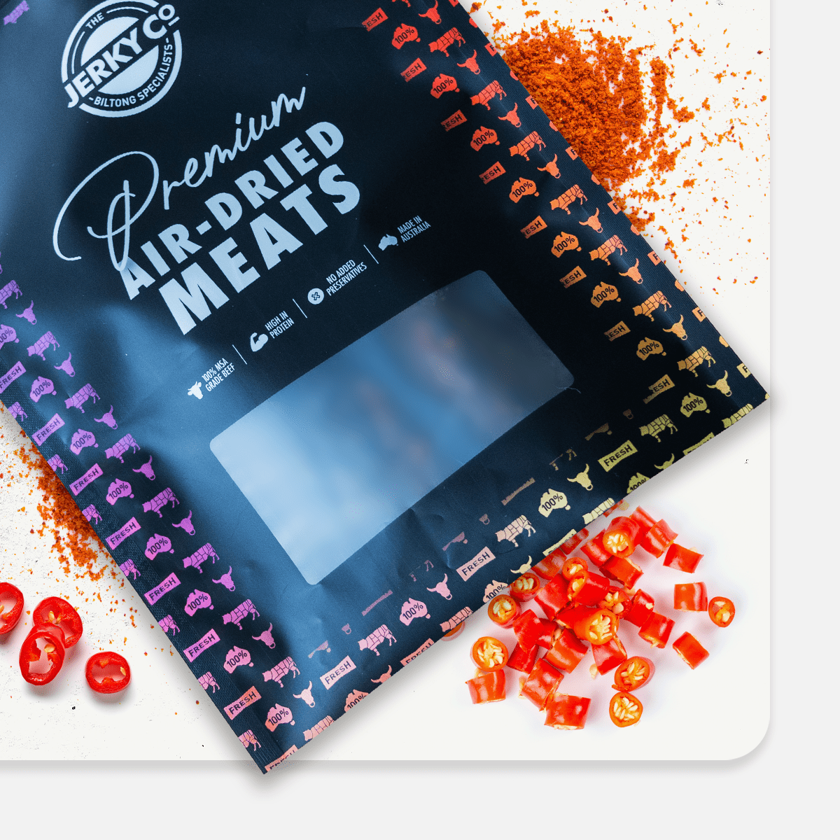 beef biltong extra hot