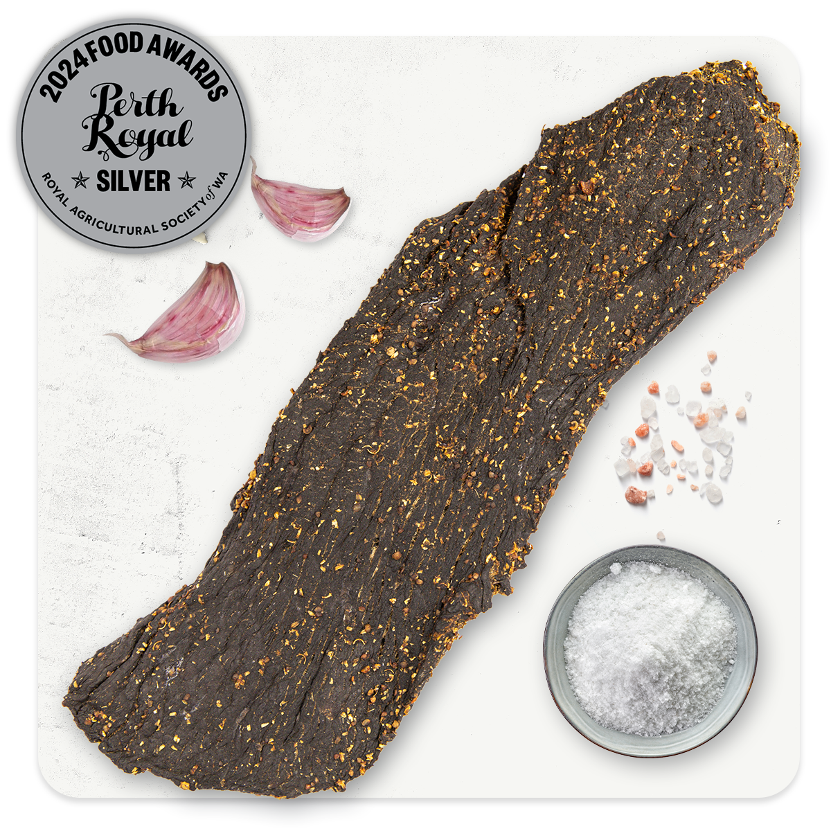 beef biltong garlic
