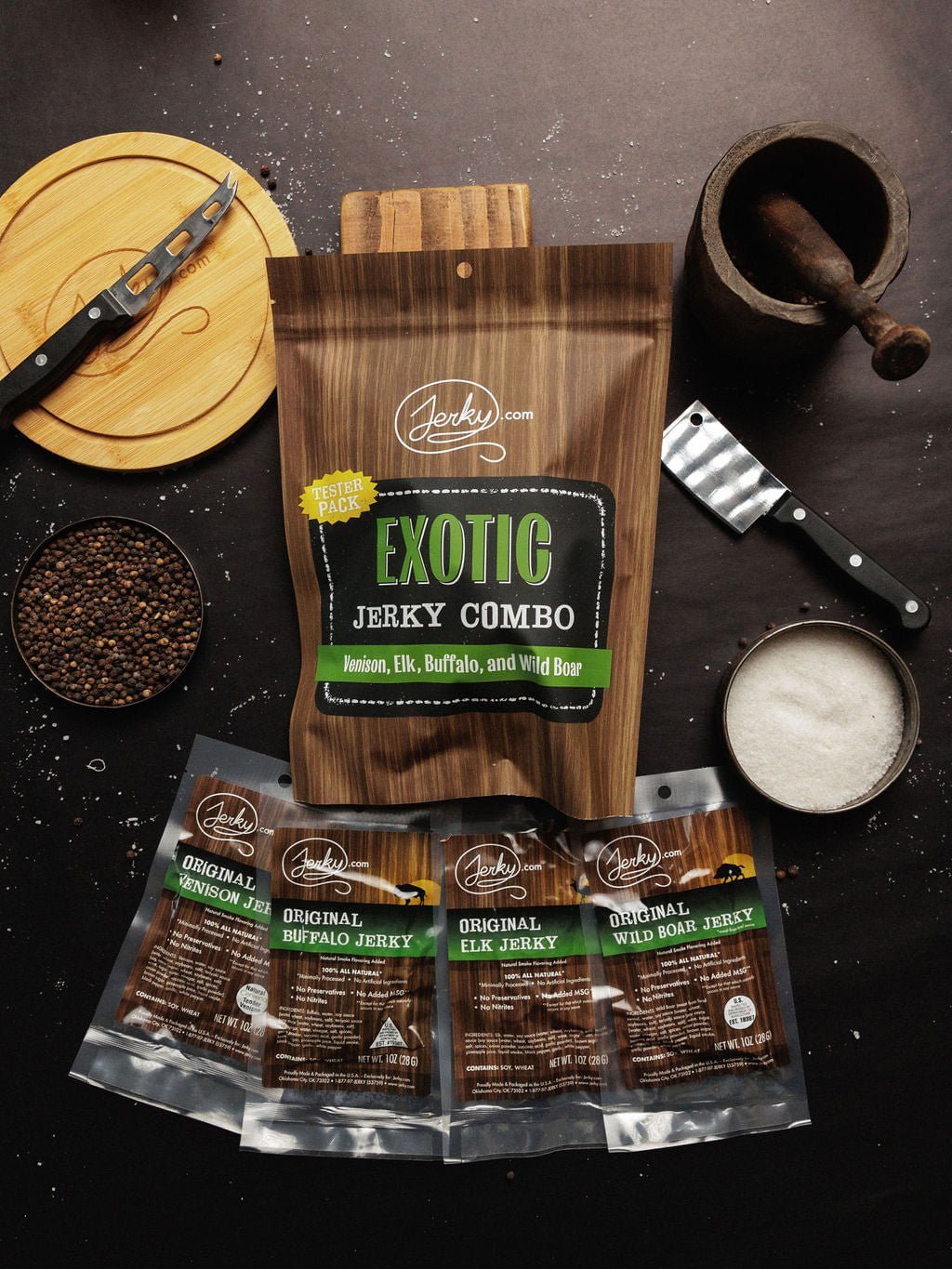 exotic jerky sampler pack