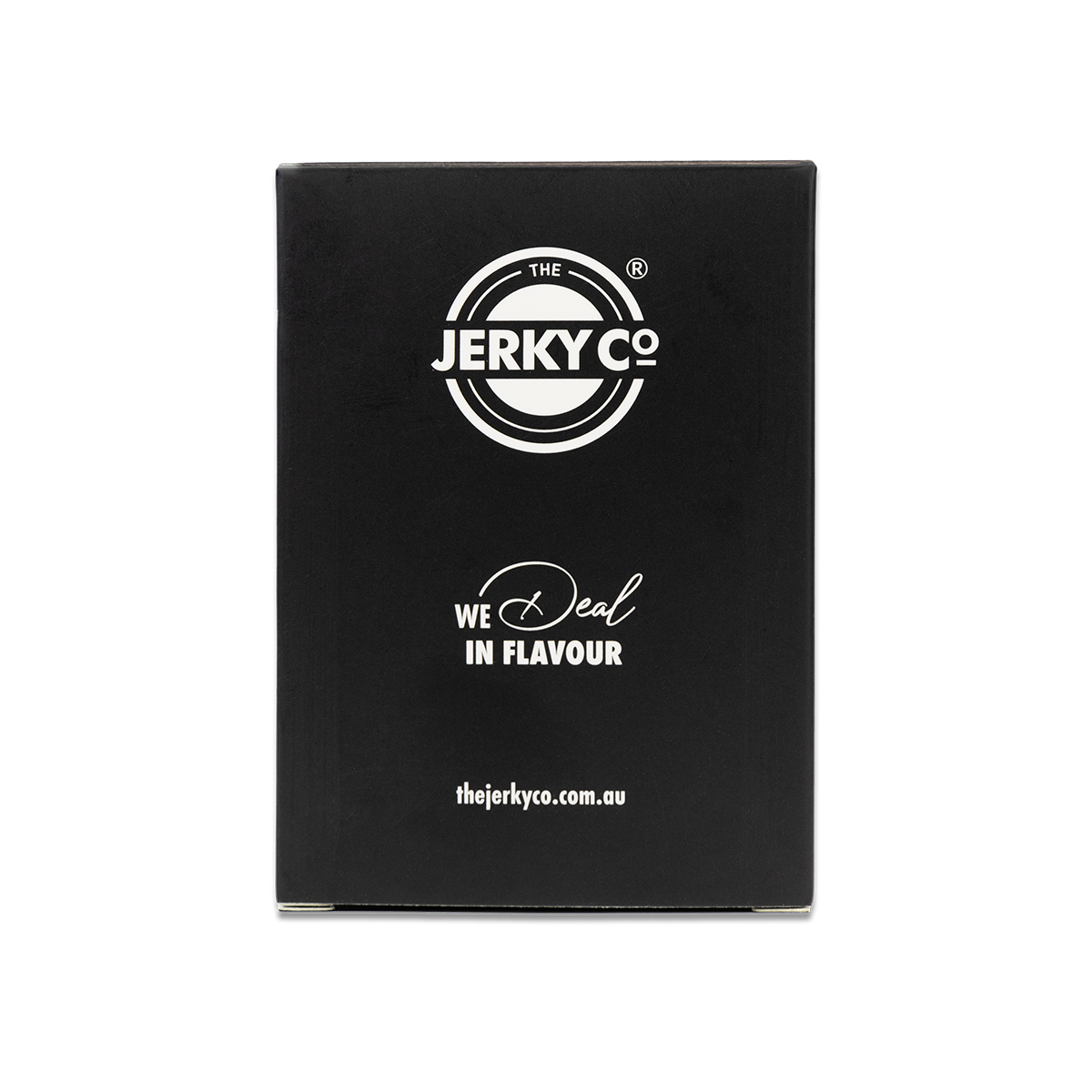 "we deal in flavour" playing cards