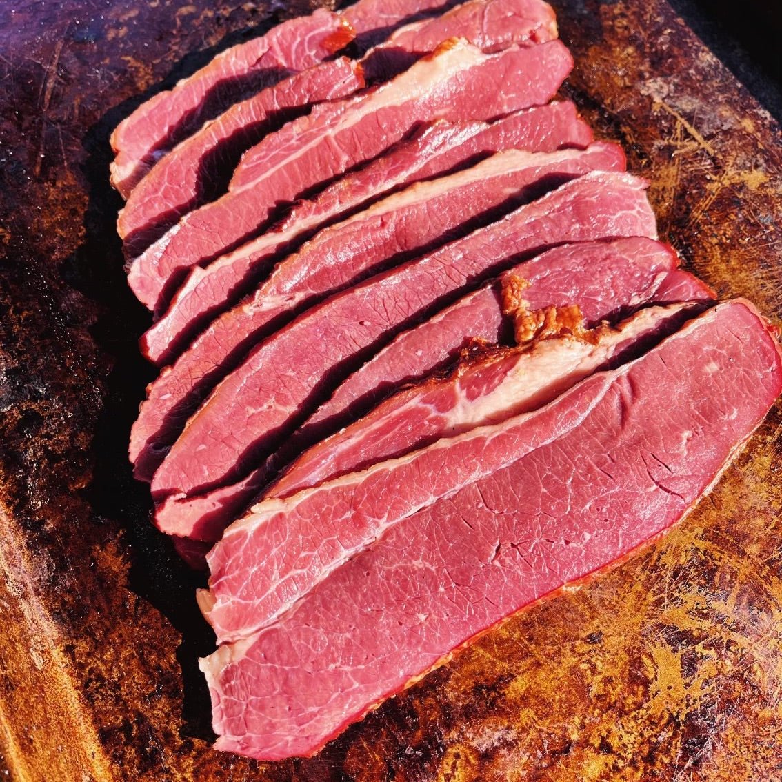 big ol' box of bison bacon