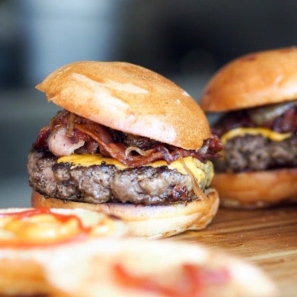 big ol' box of bison burgers